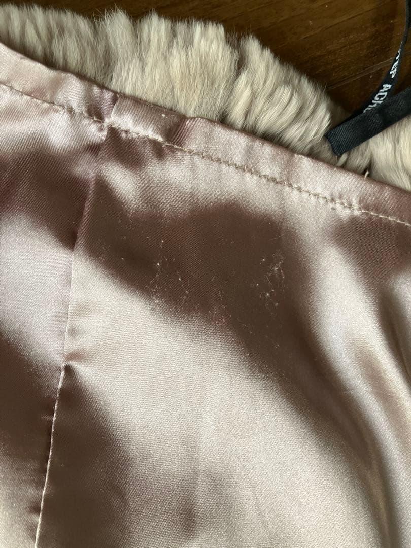 グレースコンチネンタル　フード付き レッキス　ファーコート サイズ36