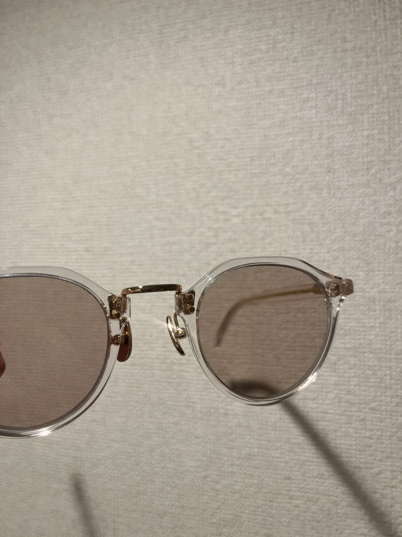 ADSR クリアラウンドサングラス