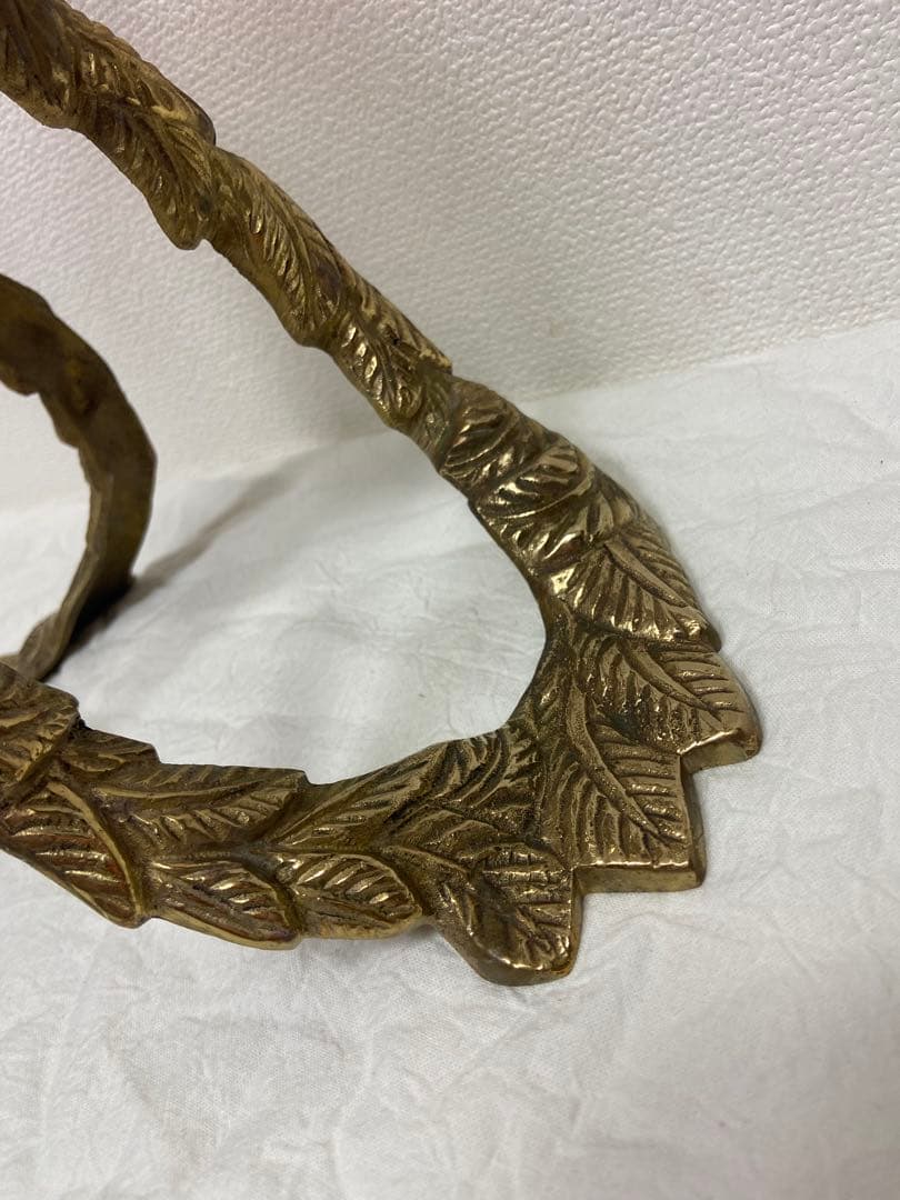 豪華/エレガント/真鍮/ブラス/ガラス/花瓶/フラワーベース