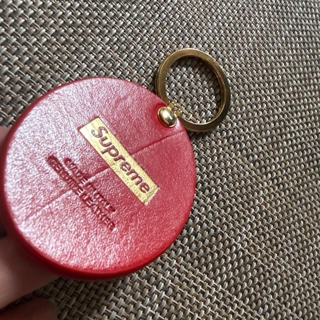 小物 kei supremeGuadalupe Leather Keychain