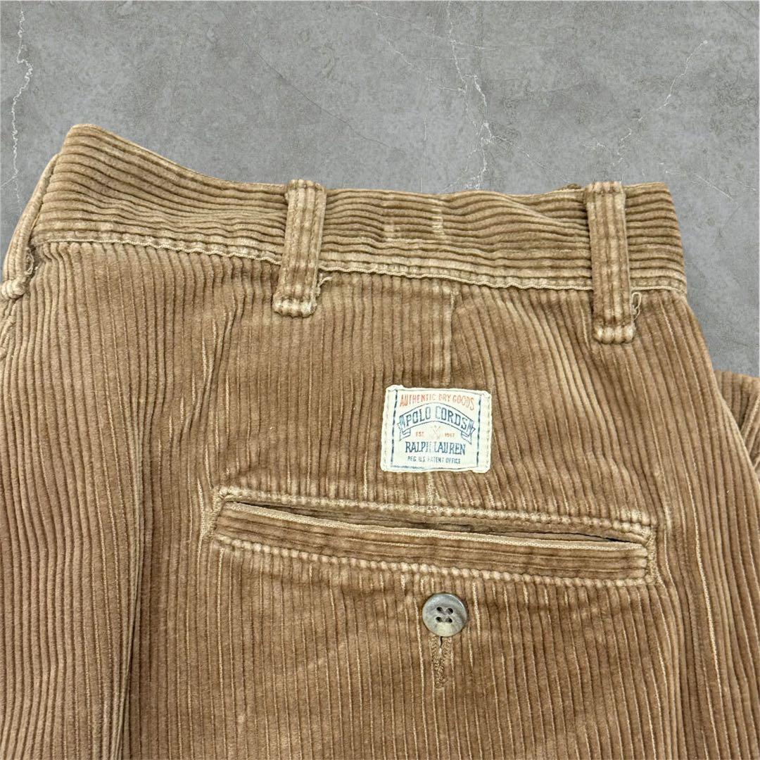 【初期タグ】Ralph Lauren コーデュロイパンツ USA製　W34