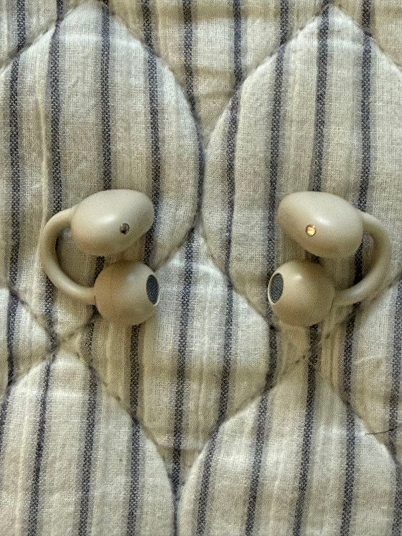 極美品 HUAWEI FreeClip ベージュ