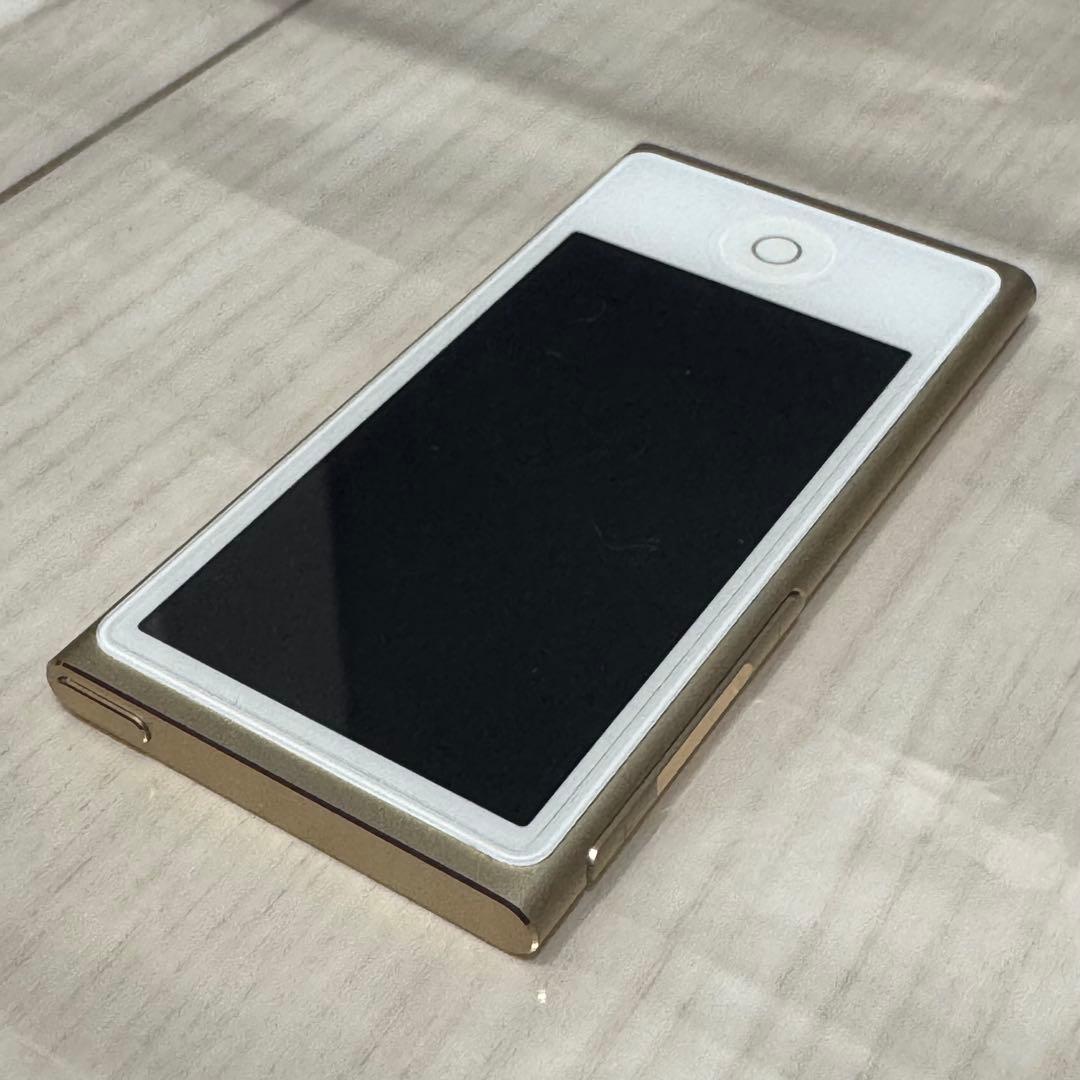 【極美品】Apple iPod nano【第7世代】16GB ゴールド ケース付