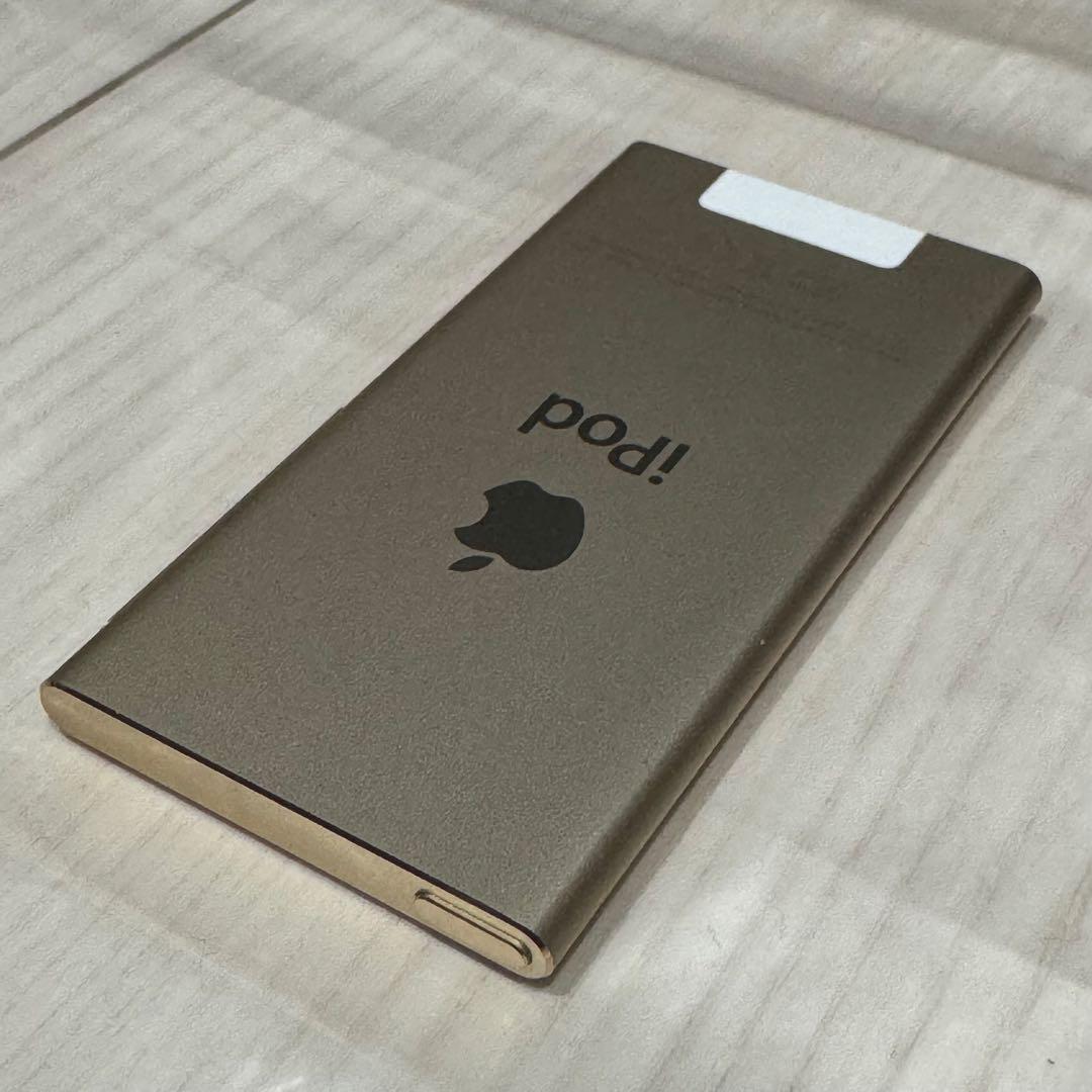 【極美品】Apple iPod nano【第7世代】16GB ゴールド ケース付