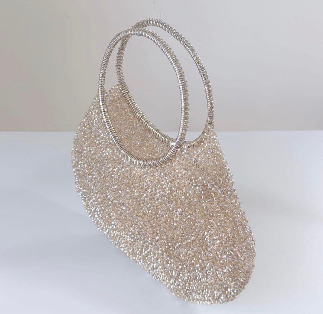 ANTEPRIMA アンテプリマ スタンダードラウンド横型　シルバーゴールド