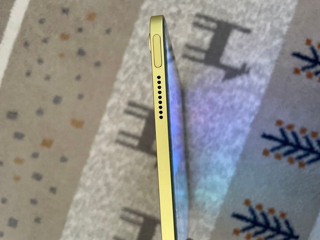 ipad第10世代 64GB イエロー バッテリー100% 美品