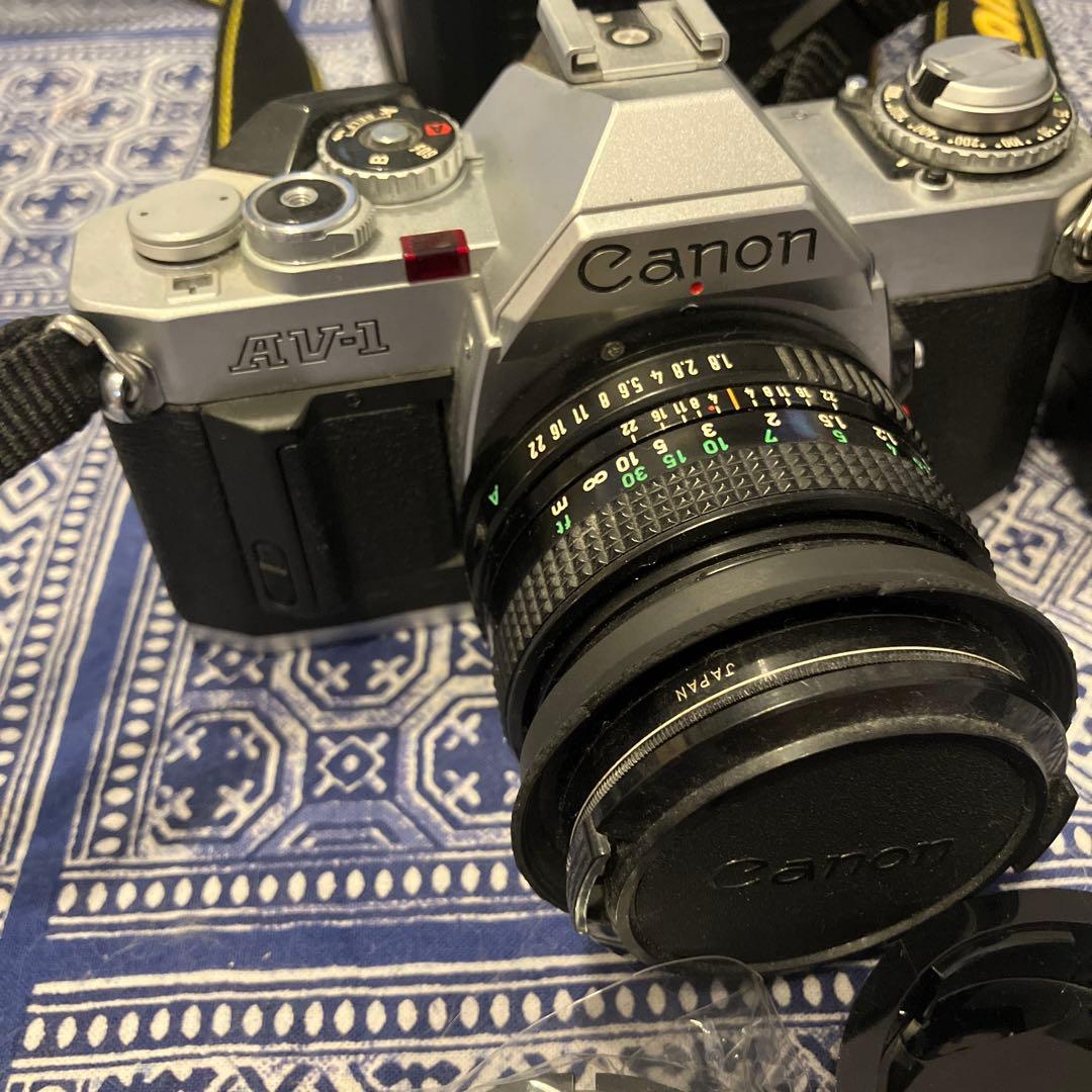 Nikon D7100 & Canon AV-1 フィルムカメラセット　一眼レフ