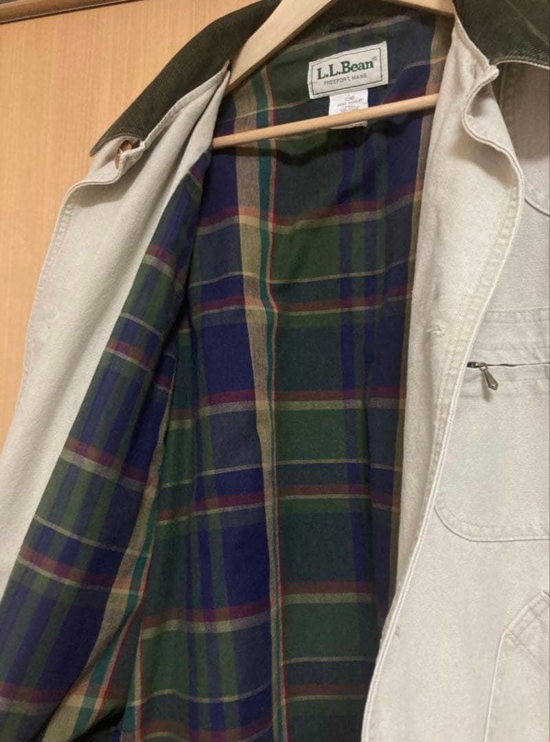【USA製80s】L.L.Bean【名作】フィールドコート　Lサイズ