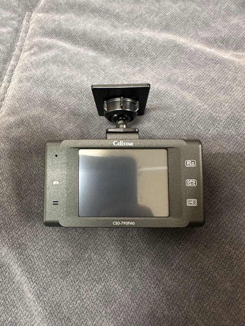 セルスター　CSD-790FHG ドライブレコーダー　前後2カメラ