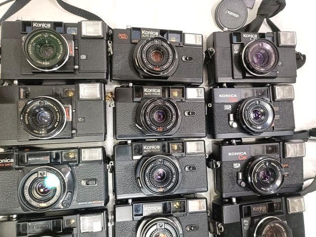 Konica C35 コンパクトカメラ 13台 まとめ/AF2D MFD EF