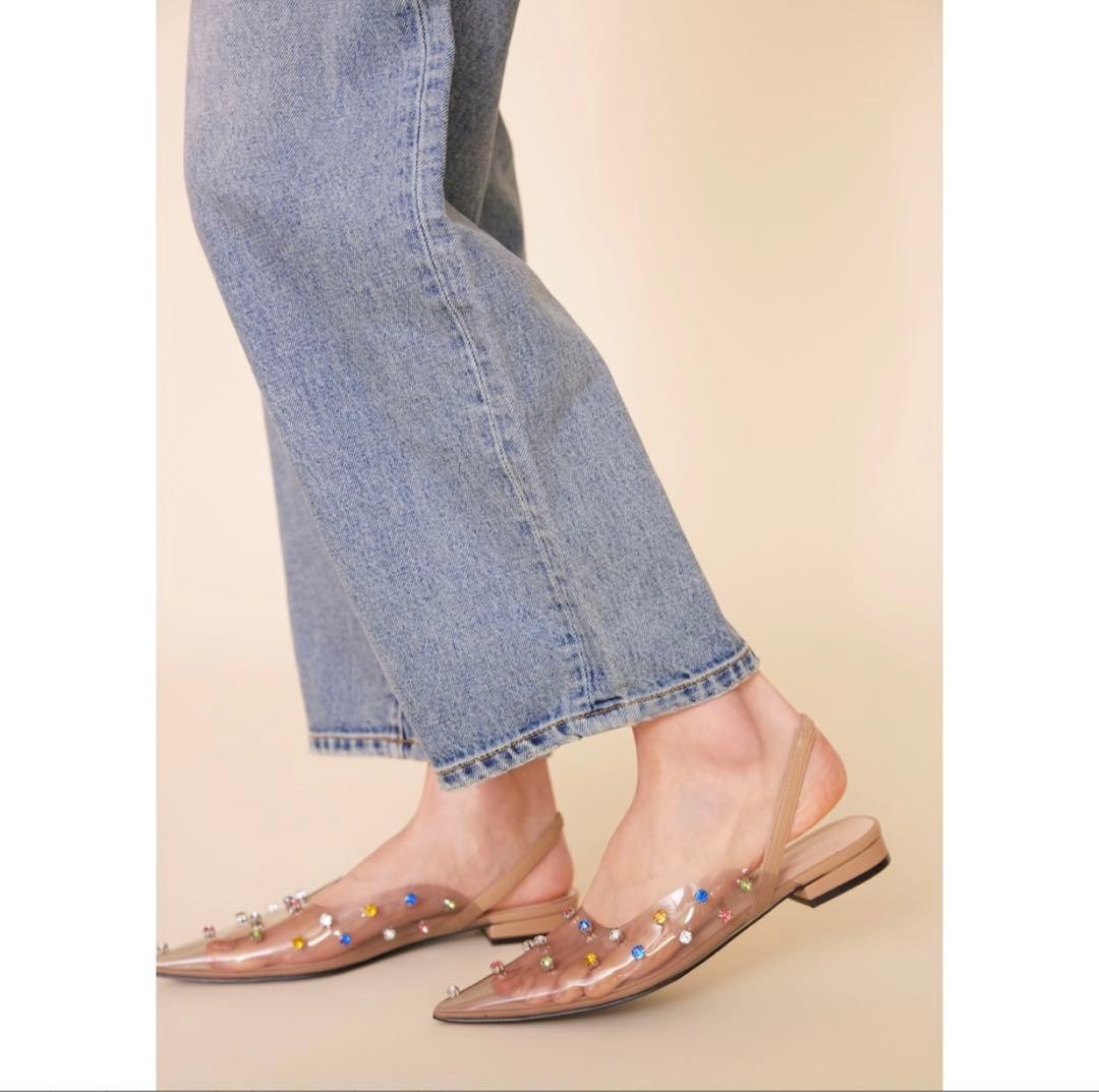 【最値下げ】searoomlynn ビジュークリアミュール　新品