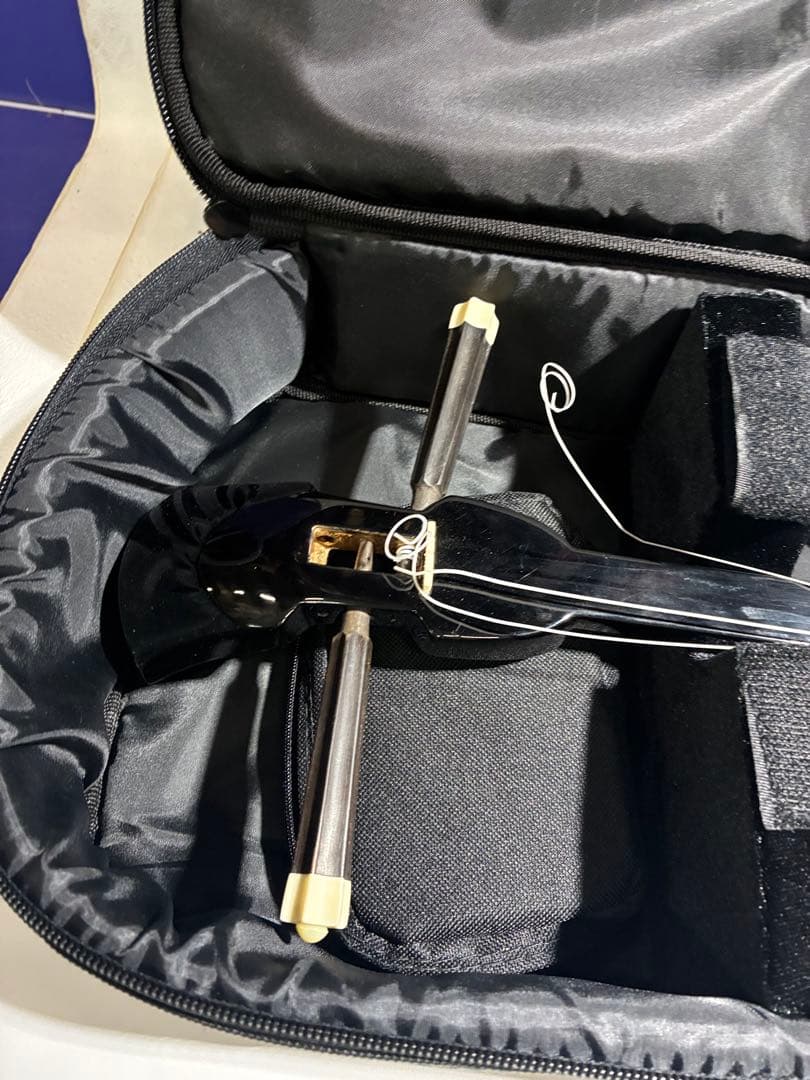 G）沖縄 民謡楽器 和楽器 三線 人工蛇皮 専用ケース付き 三線用つめ付き