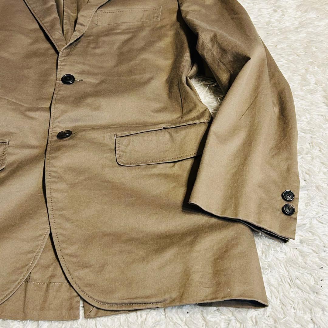 【美品】ビームスプラス テーラードジャケット 段返り 3B ベージュ