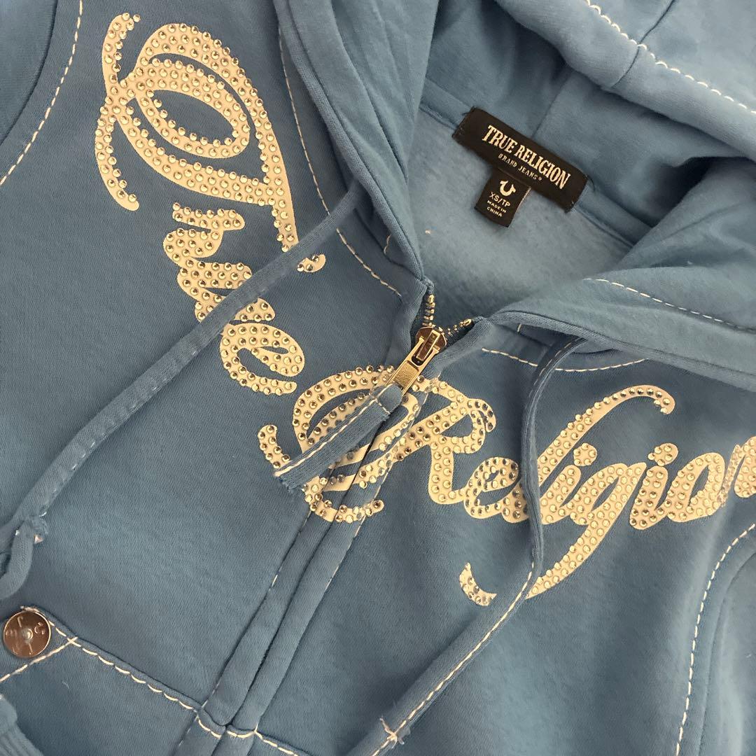 トップス True Religion BIG T ZIPHOODIESWEATPANT