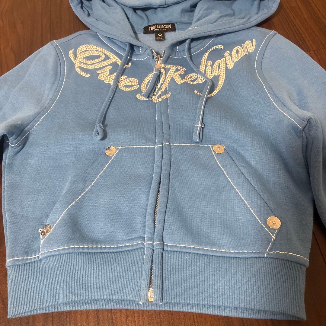 トップス True Religion BIG T ZIPHOODIESWEATPANT