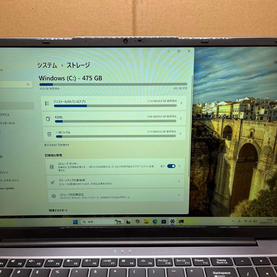 EYY UL156-3Y 15.6インチ パソコン Core m3-8100Y
