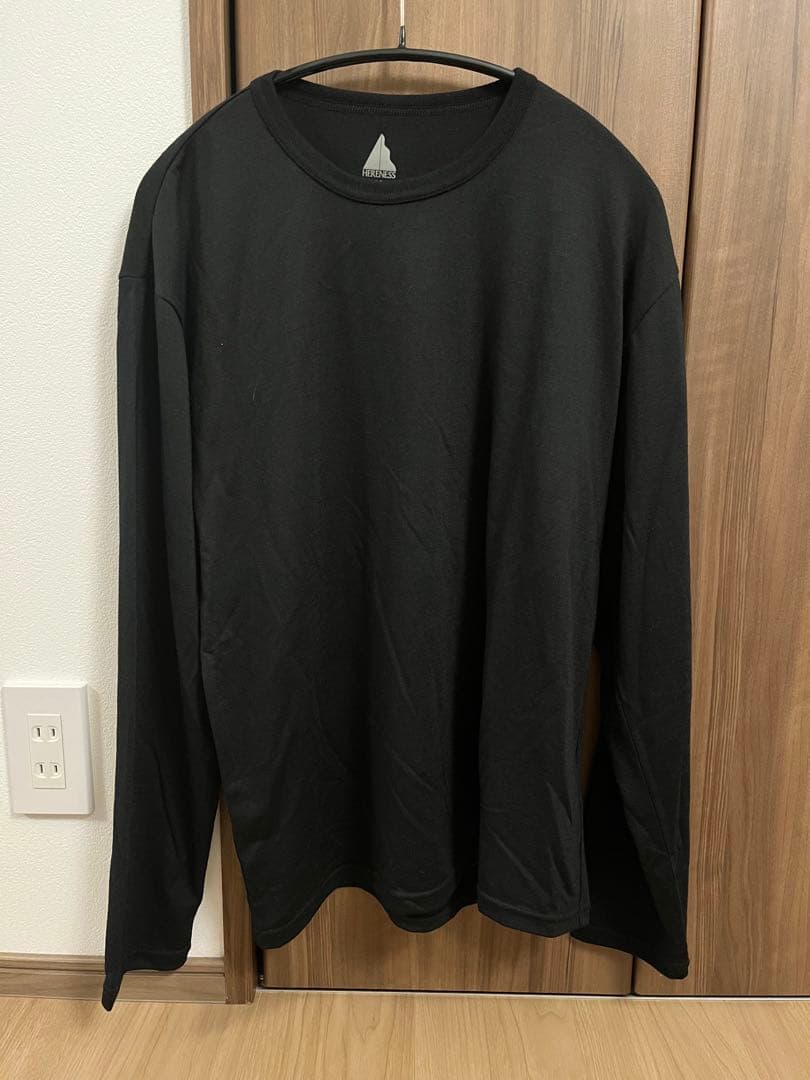 HERENESS ブラック ロングスリーブ M