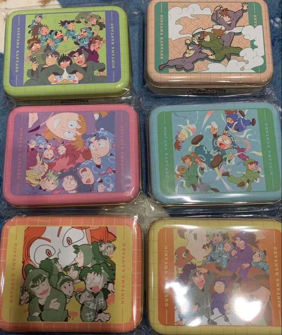 忍たま乱太郎 クッキー缶 6個セット　新品未開封