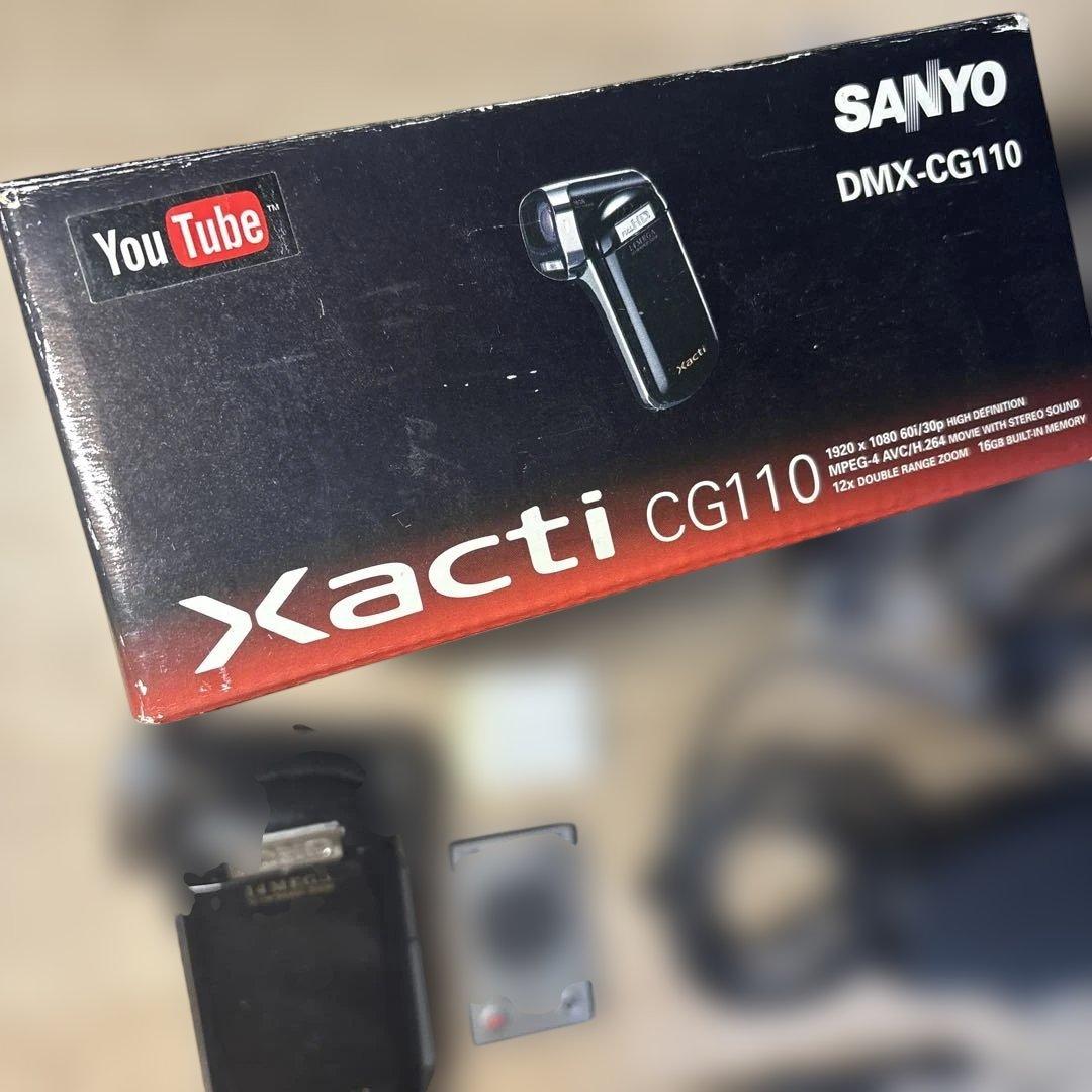 SANYO Xacti CG110 ビデオカメラ本体