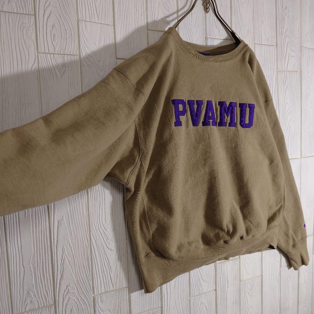 人気 チャンピオン リバースウィーブ スウェットトレーナー XL カーキ 古着