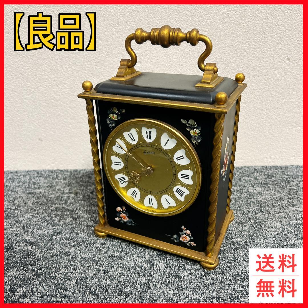 【動作確認済】Le Castel/ル・カステル 置き時計 ゼンマイ式