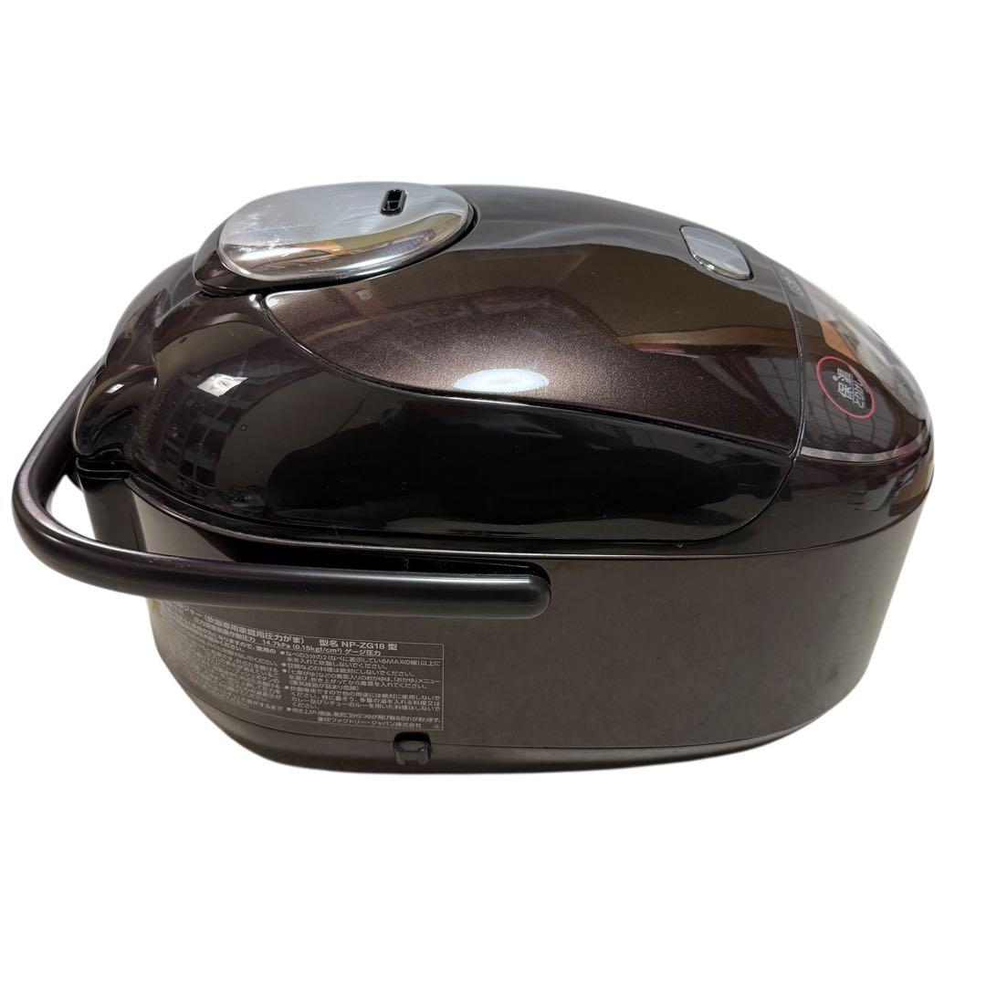 【良品】象印 圧力 IH 炊飯器 NP-ZG18 10合炊き ZOJIRUSHI