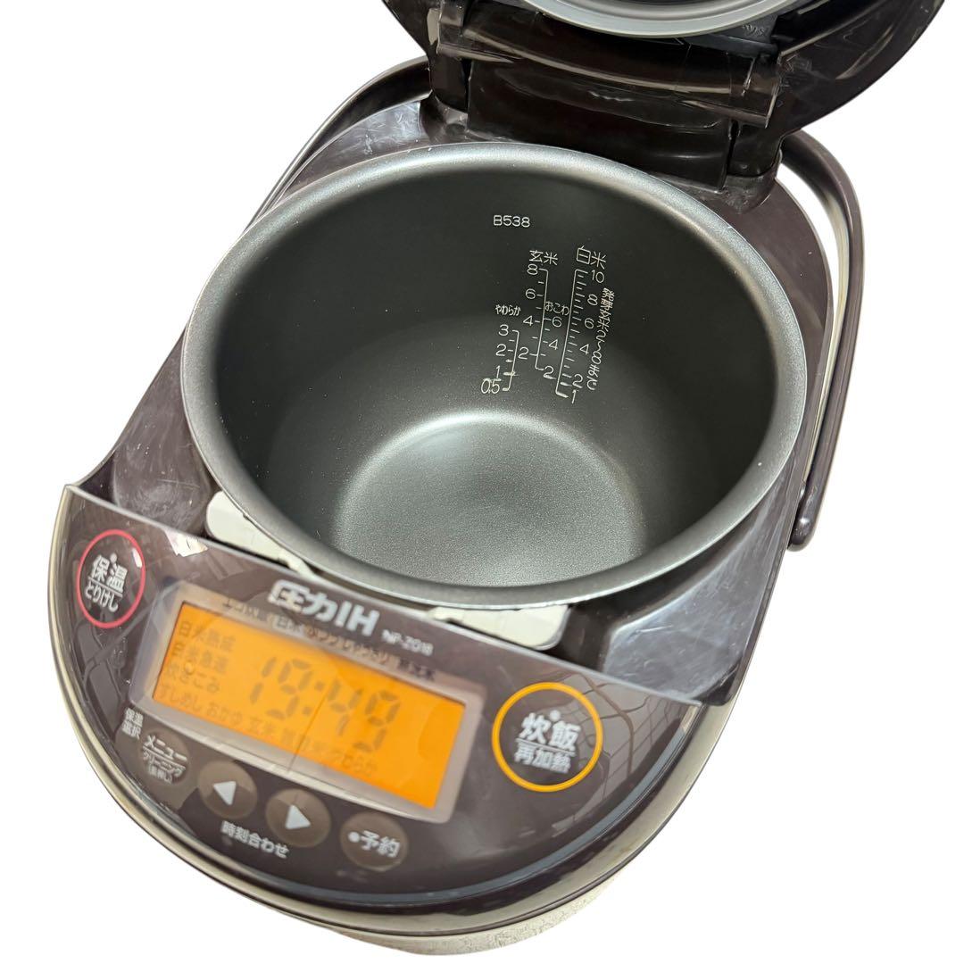 【良品】象印 圧力 IH 炊飯器 NP-ZG18 10合炊き ZOJIRUSHI