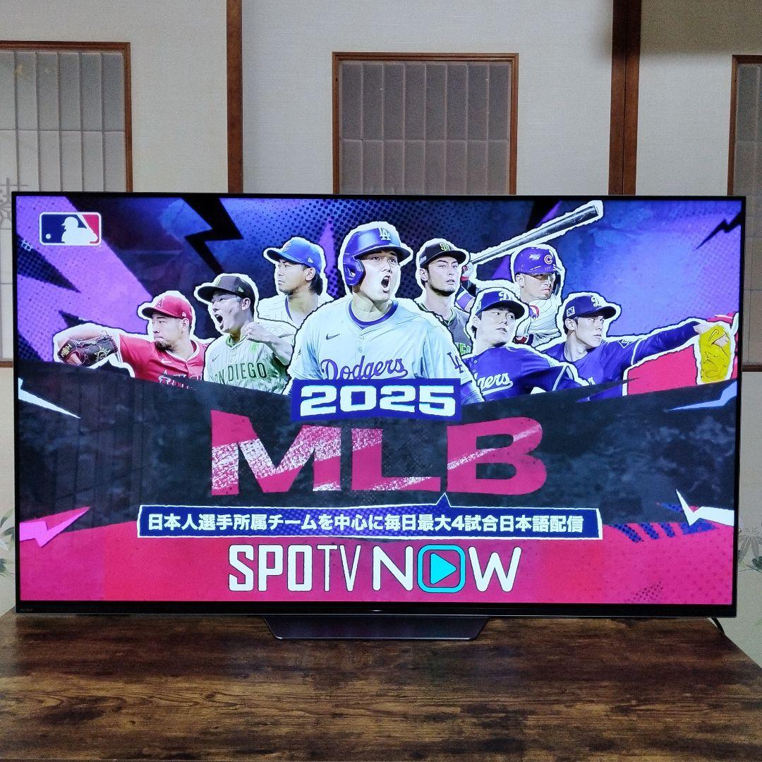 SONY BRAVIA A9F KJ-55A8F 55V型 4K 有機EL TV