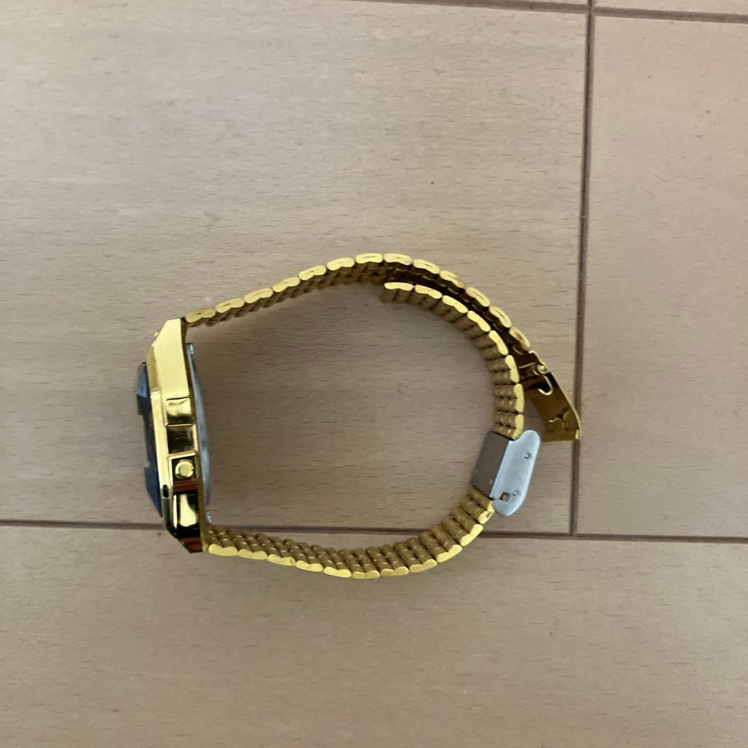 ★美品★ CASIO A159WGED-1 チプカシ＆天然ダイヤモンド