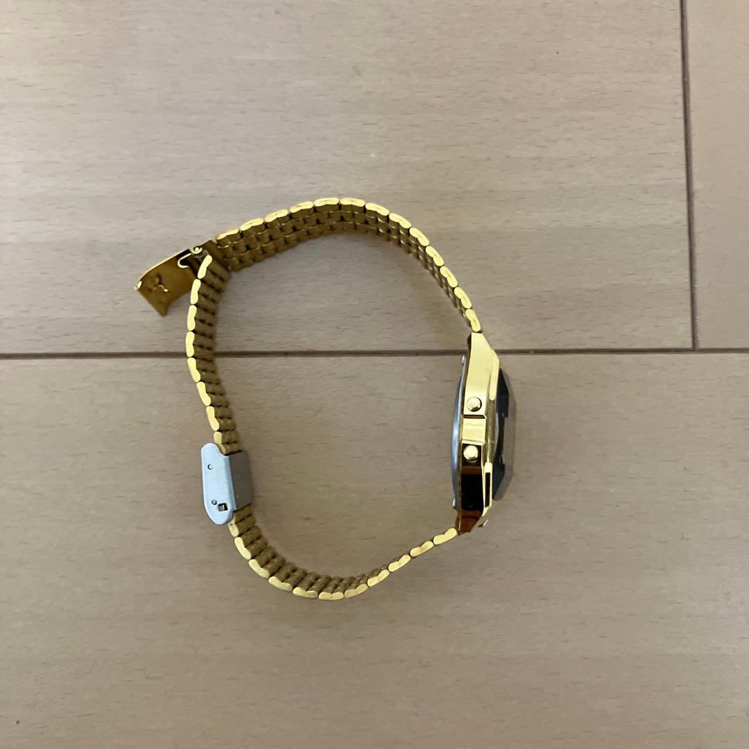 ★美品★ CASIO A159WGED-1 チプカシ＆天然ダイヤモンド