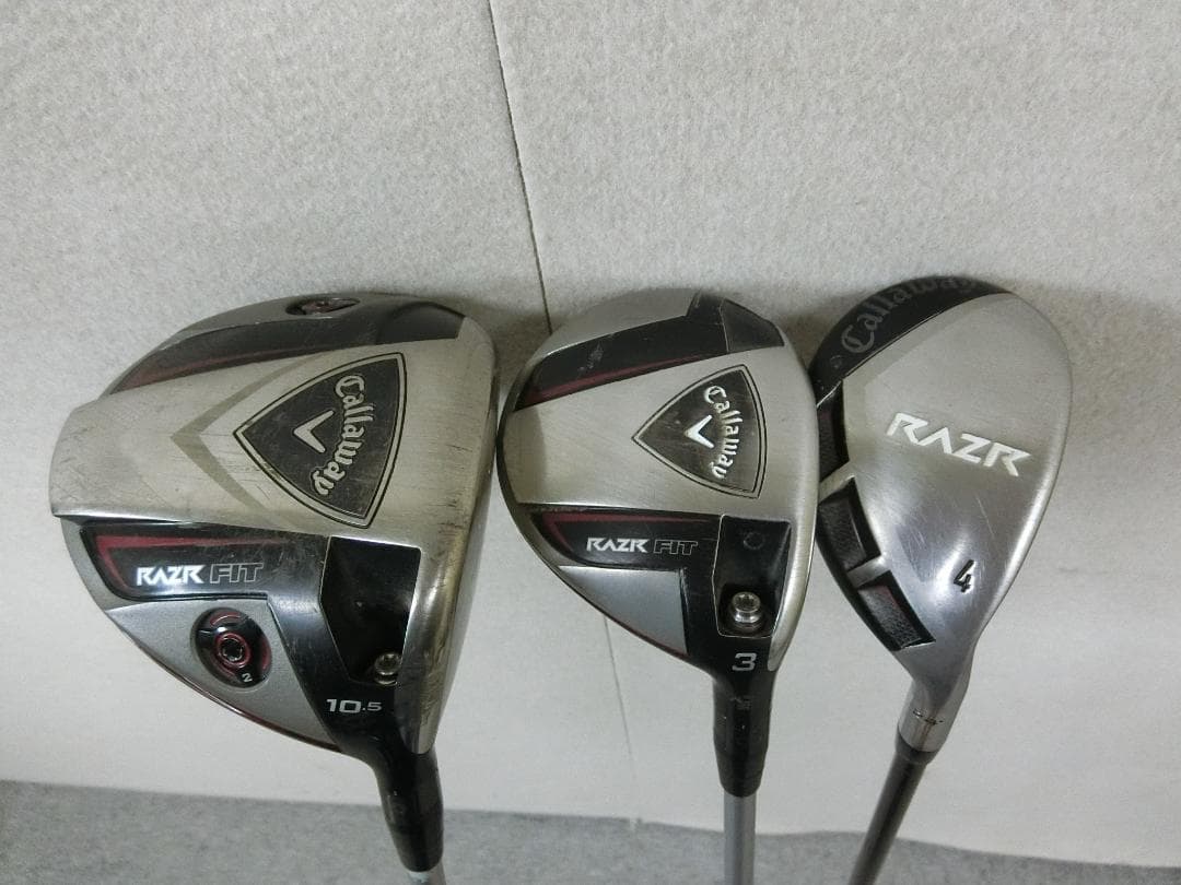 b695 初心者必見 キャロウェイ等 メンズゴルフクラブ１２本セット