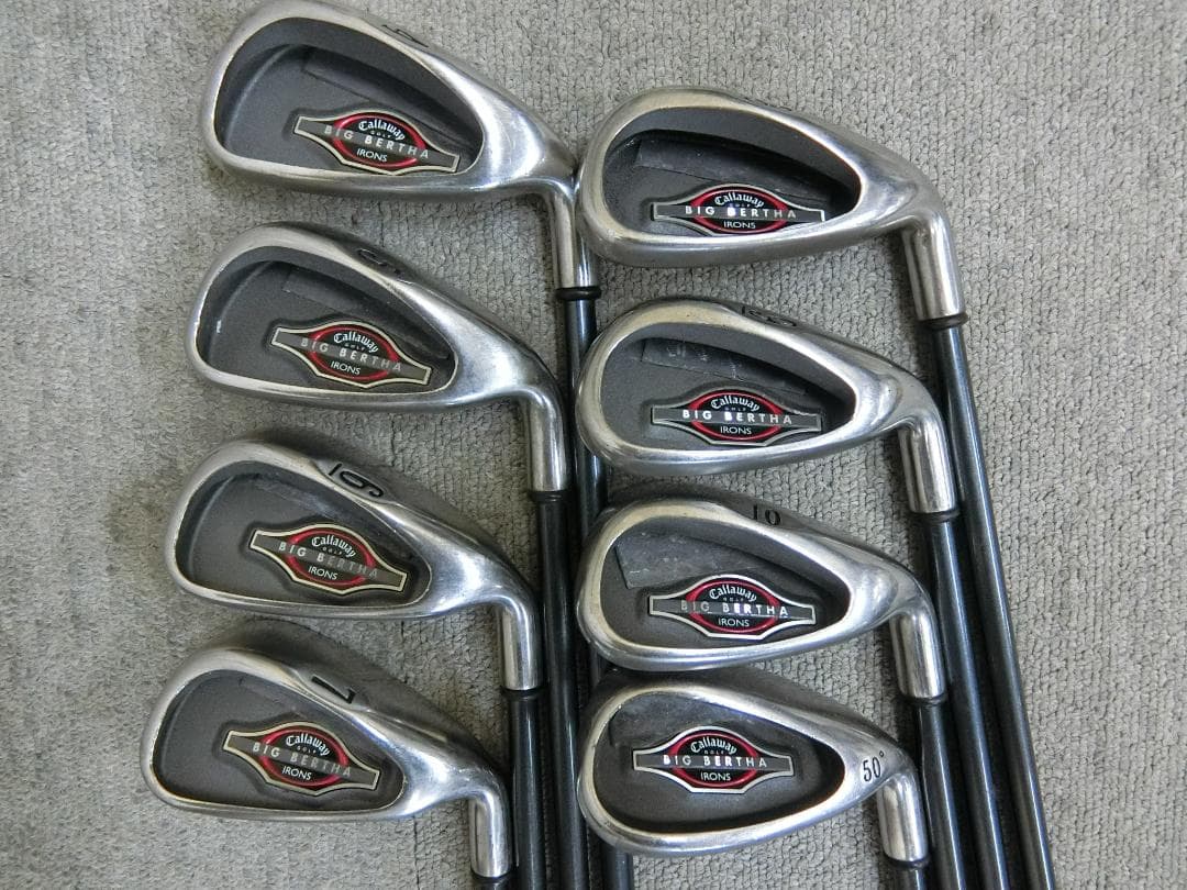 b695 初心者必見 キャロウェイ等 メンズゴルフクラブ１２本セット