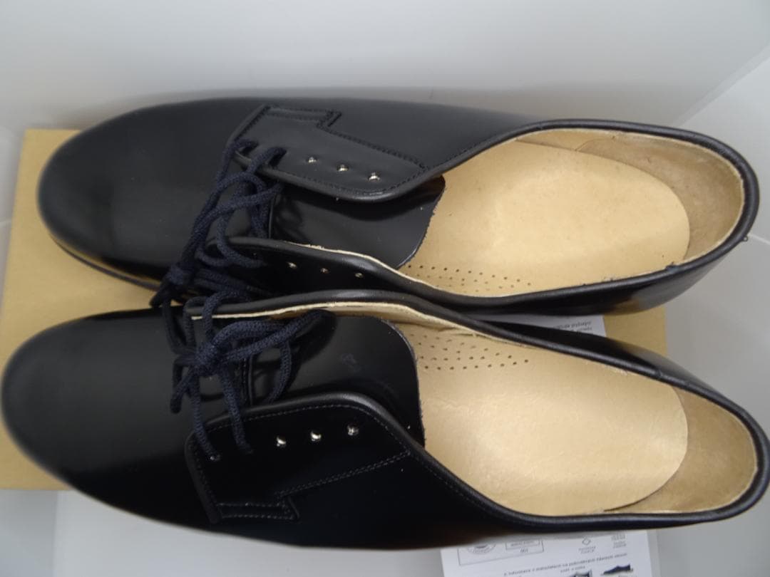 T*A様 新品チェコ軍オフィサーサービスシューズポストマンシューズ29.0cm黒