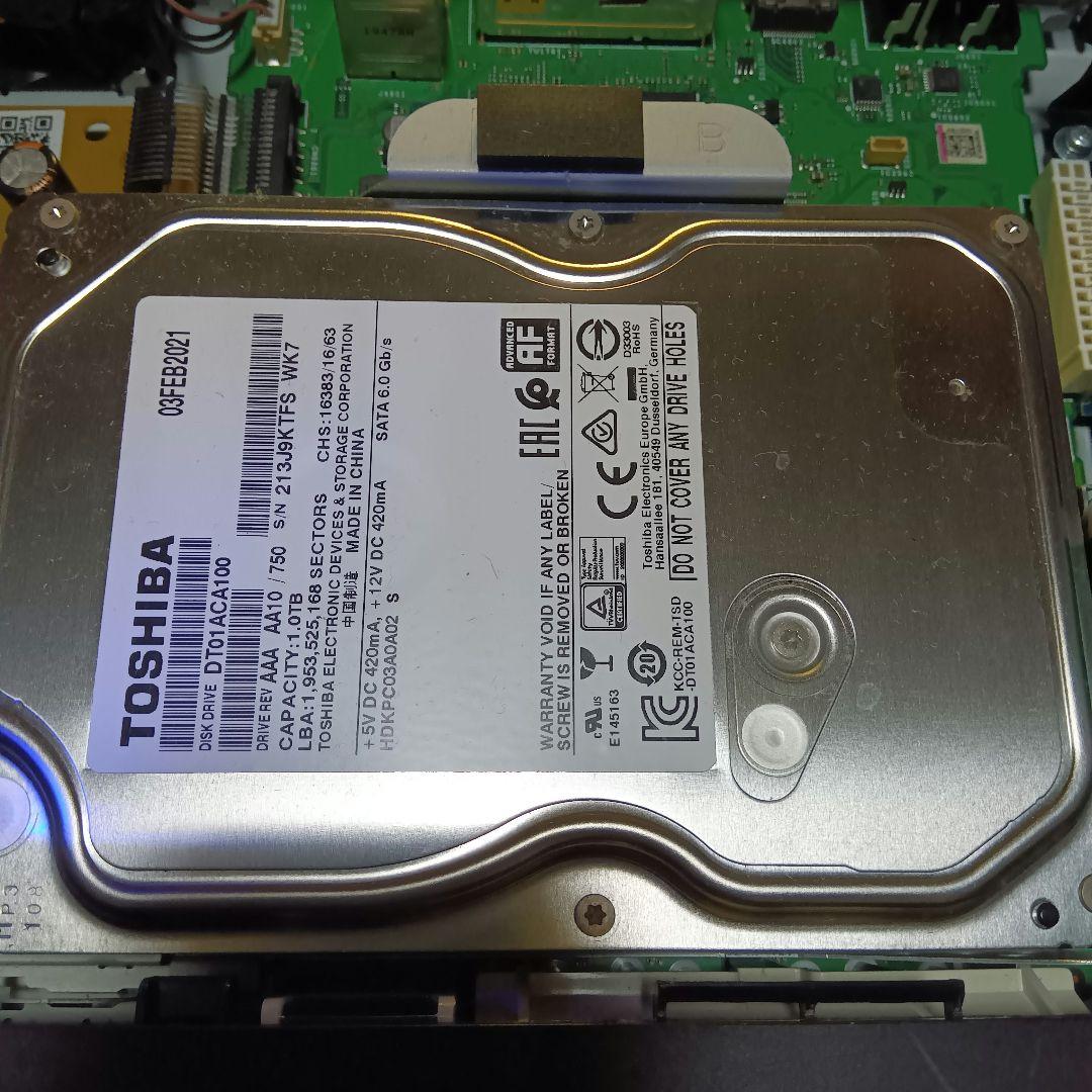 SHARP AQUOSブルーレイ 2B-C05BW1 HDD1TB増量交換第14