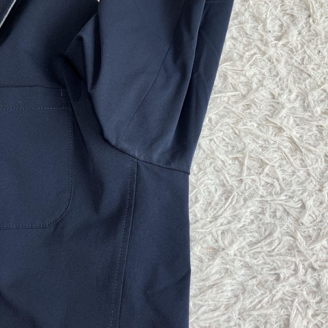 ◎極美品 ソフネット L リバーシブル ネイビー×グレー ジャケパン きれいめ