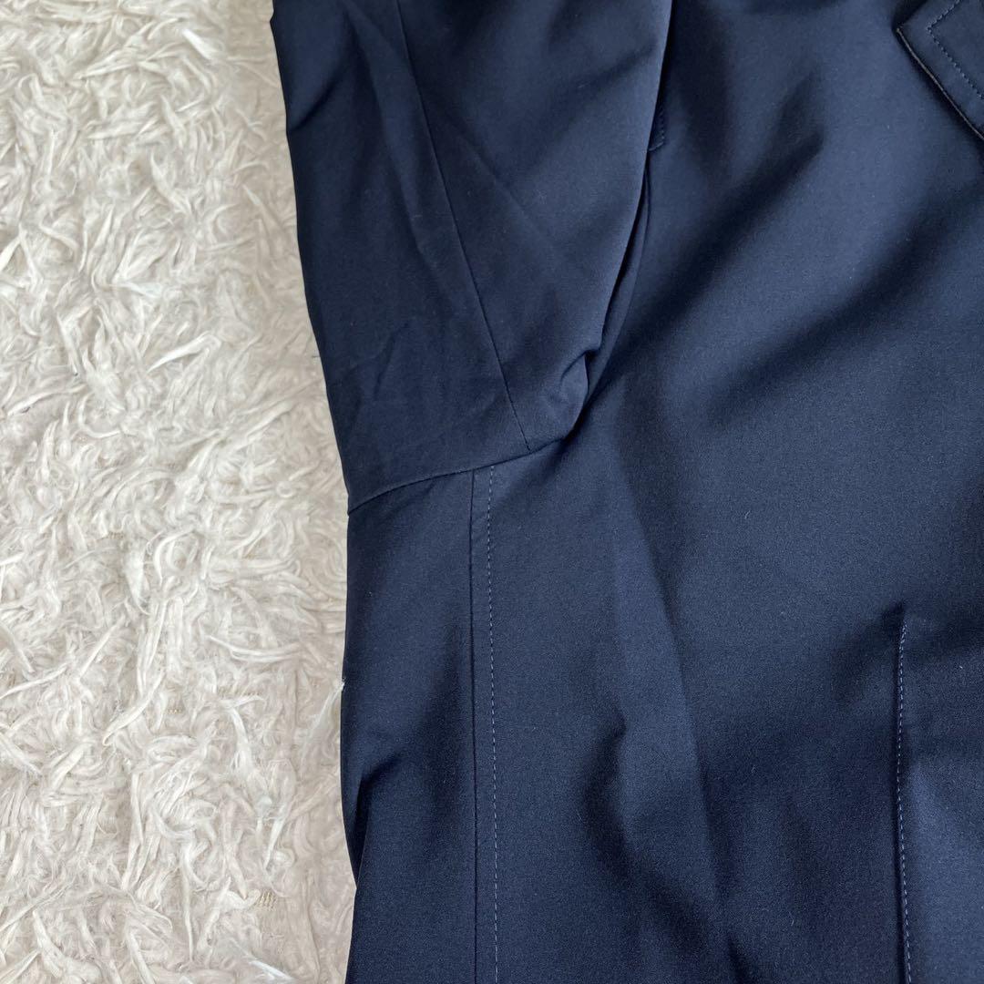 ◎極美品 ソフネット L リバーシブル ネイビー×グレー ジャケパン きれいめ