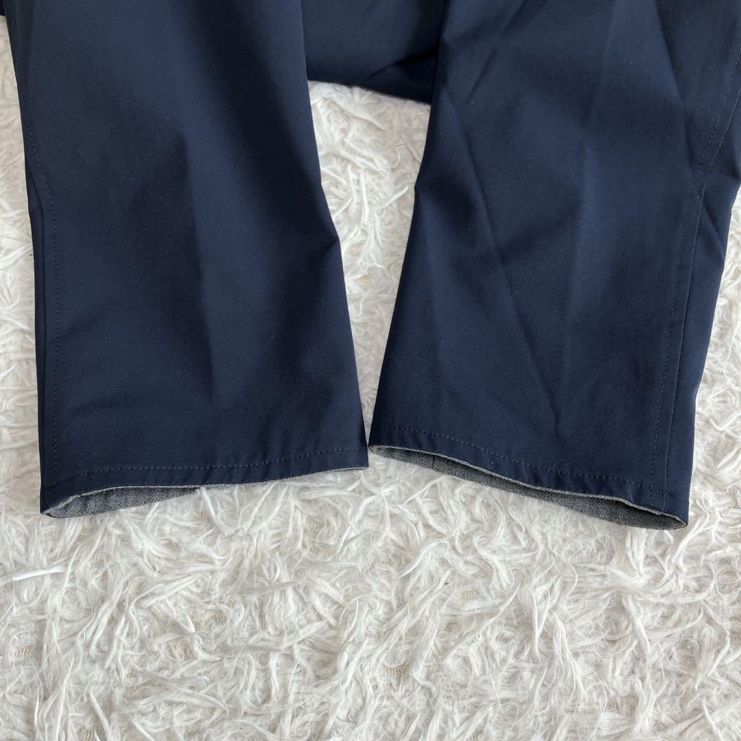 ◎極美品 ソフネット L リバーシブル ネイビー×グレー ジャケパン きれいめ