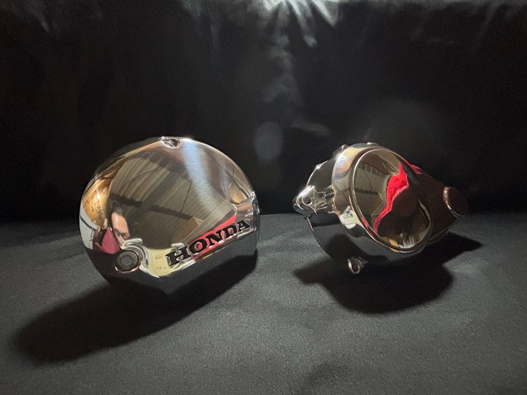 バフ工房 CB400SF NC39 新品ポイントカバー&新品スターターカバー