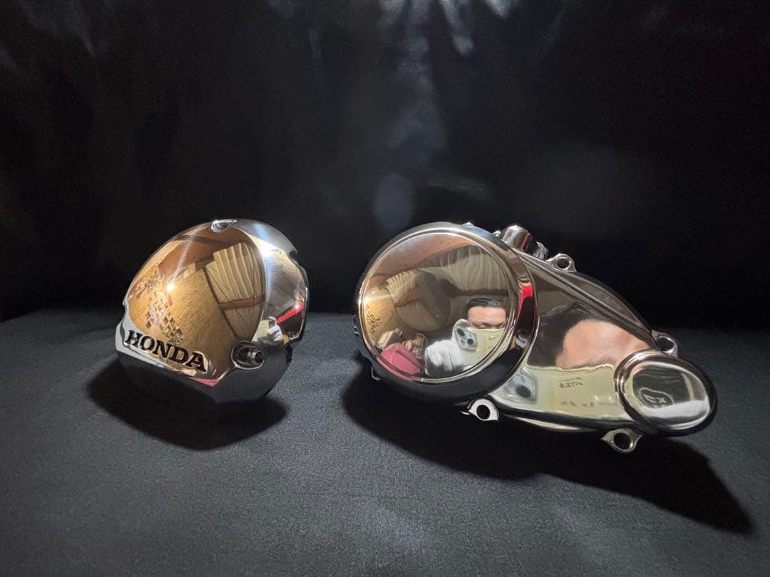 バフ工房 CB400SF NC39 新品ポイントカバー&新品スターターカバー