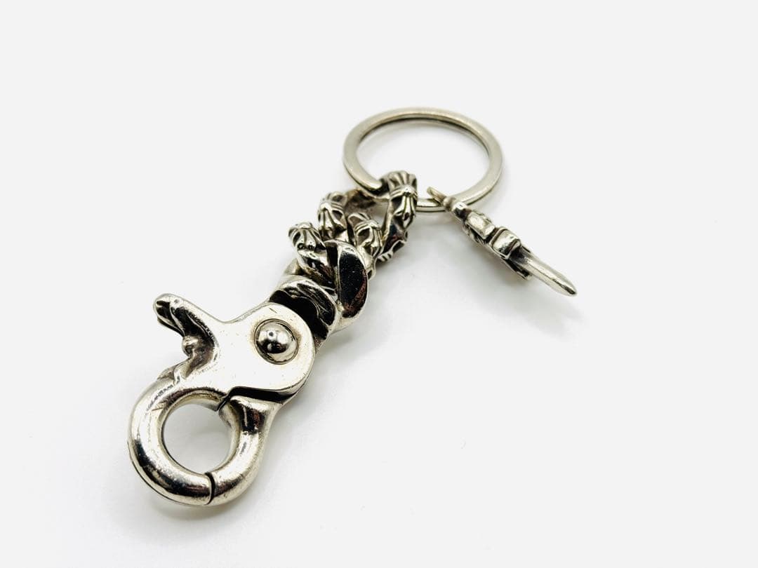 希少 【CHROME HEARTS クロムハーツ】ショート キーチェーン シ