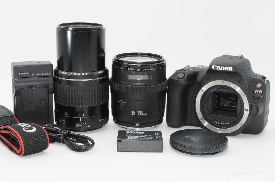 ☆新品クラス⑨☆冬SALE☆ Canon EOS Kiss x9 ダブルレンズ