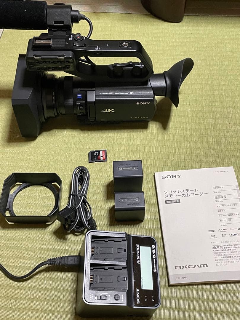 SONY 4K 業務用ビデオカメラ HXR-NX80