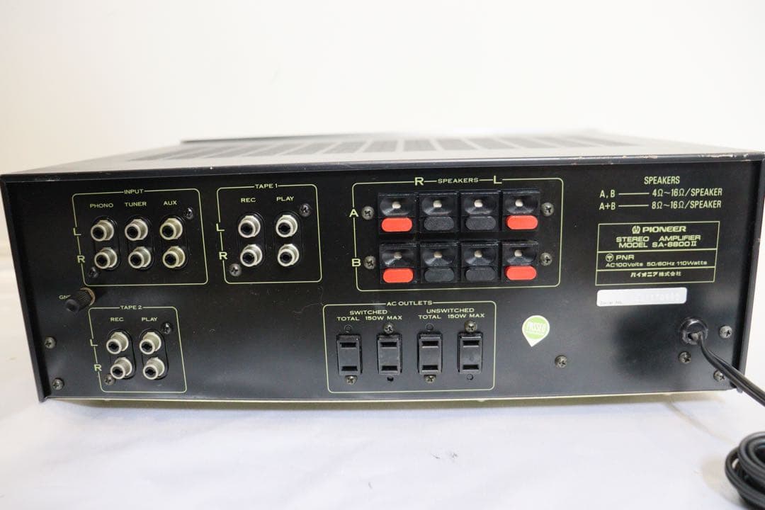Pioneer パイオニア　プリメインアンプ　SA-6800II