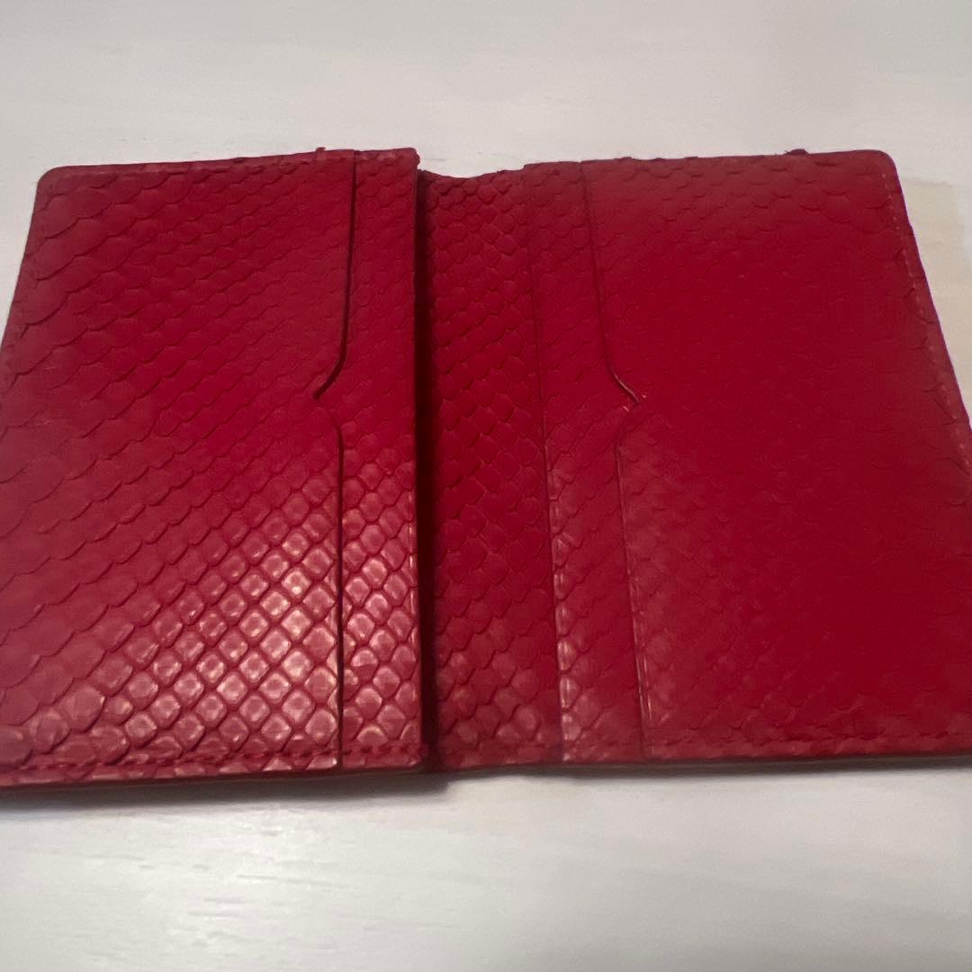 池田工芸　名刺入れ マットクロコ