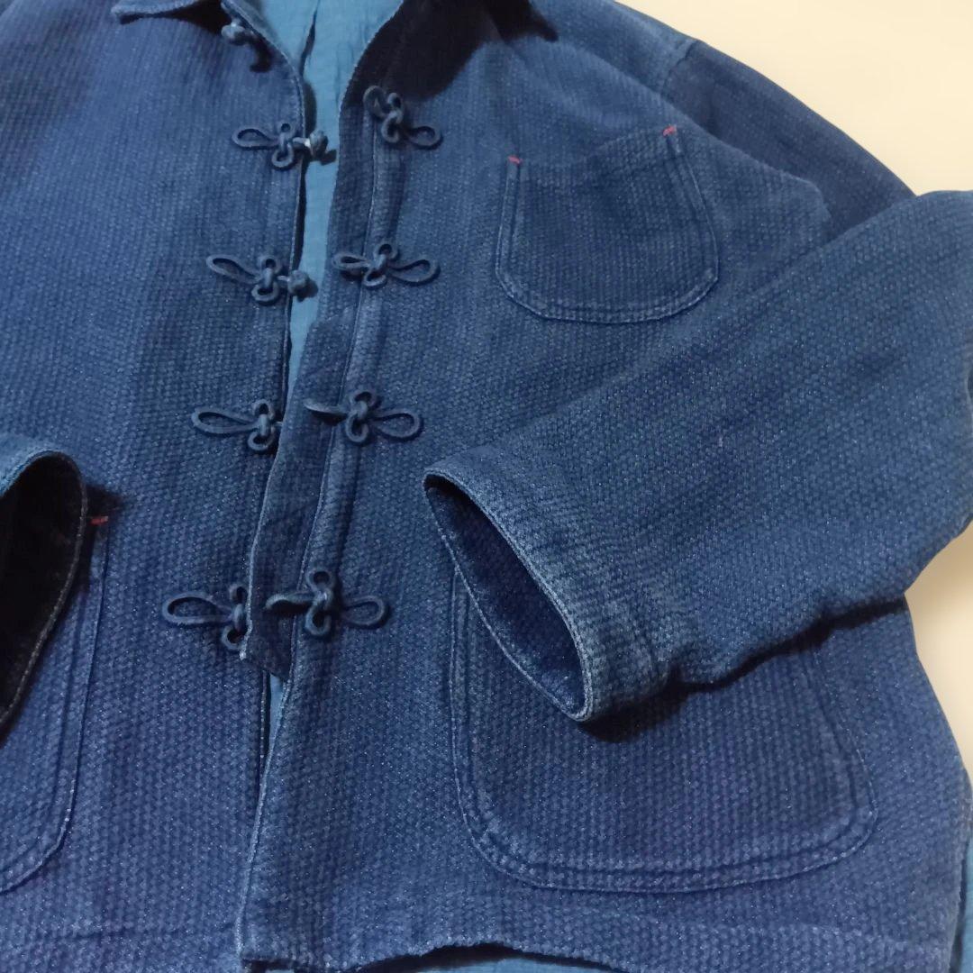 GAIJIN MADE　刺し子　フレンチチャイナジャケット　М