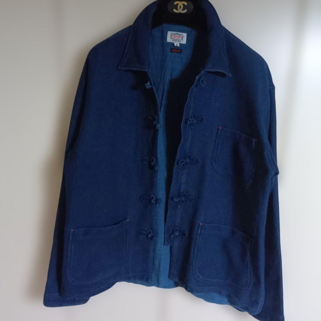 GAIJIN MADE　刺し子　フレンチチャイナジャケット　М