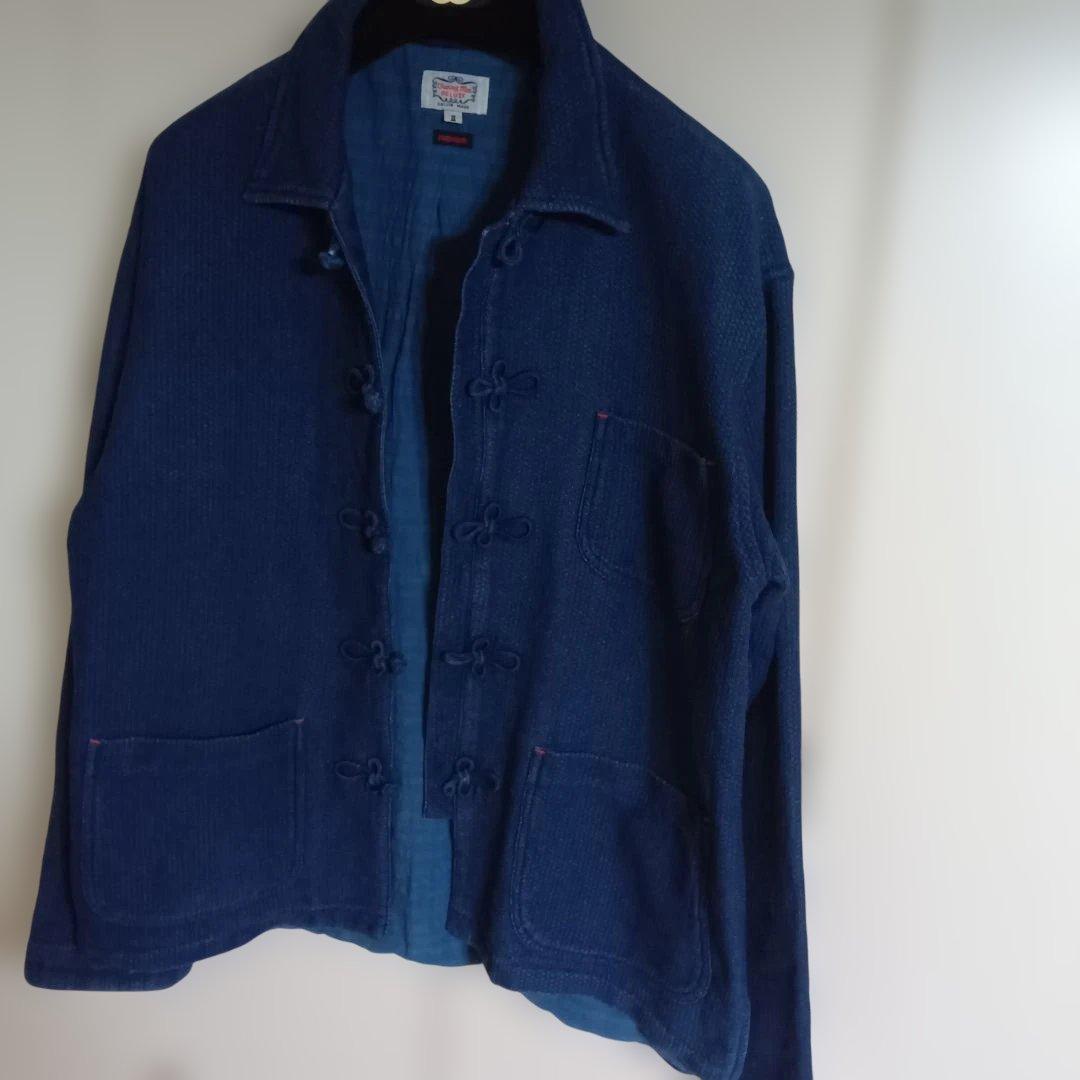 GAIJIN MADE　刺し子　フレンチチャイナジャケット　М