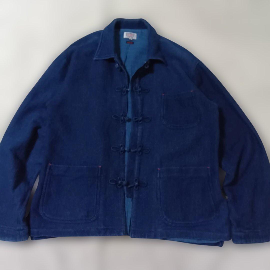 GAIJIN MADE　刺し子　フレンチチャイナジャケット　М