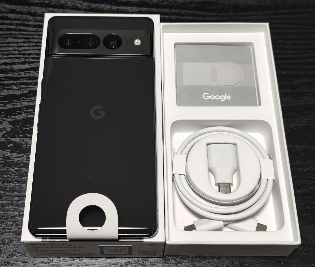 【開封済み未使用品】　Google Pixel7 Pro 128GB 黒
