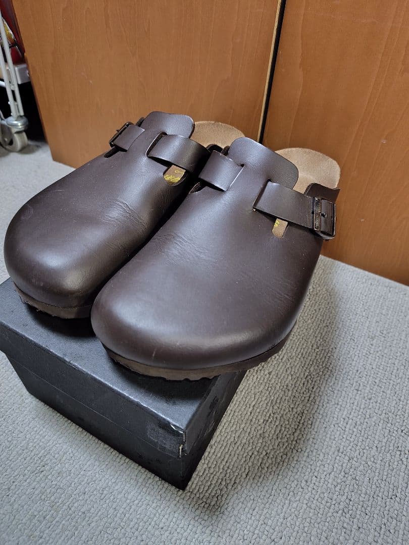 土日限定★極美品 ビルケンシュトックBIRKENSTOCK ボストン ブラウン
